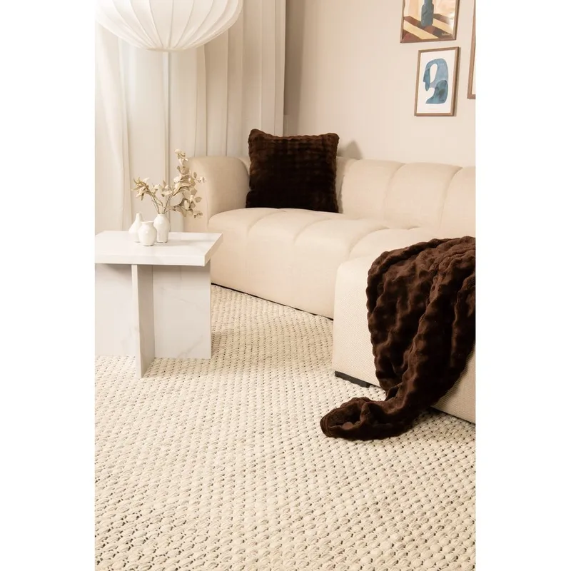 Ullmatta Vasa - 200x300 cm, Creme - Textilier & mattor - Mattor - Modern matta - Ullmattor