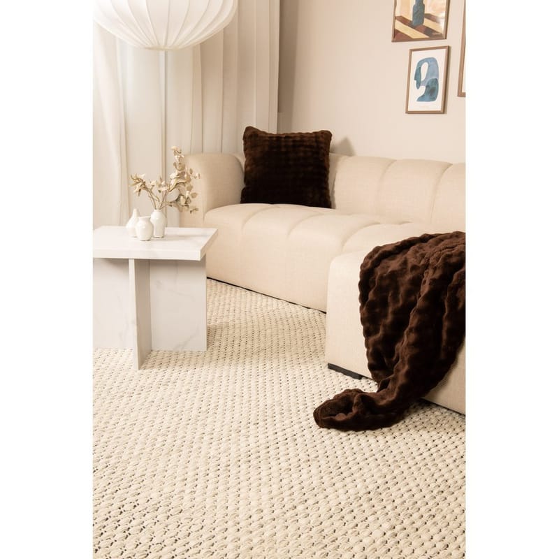Ullmatta Vasa - 200x300 cm, Creme - Textilier & mattor - Mattor - Modern matta - Ullmattor
