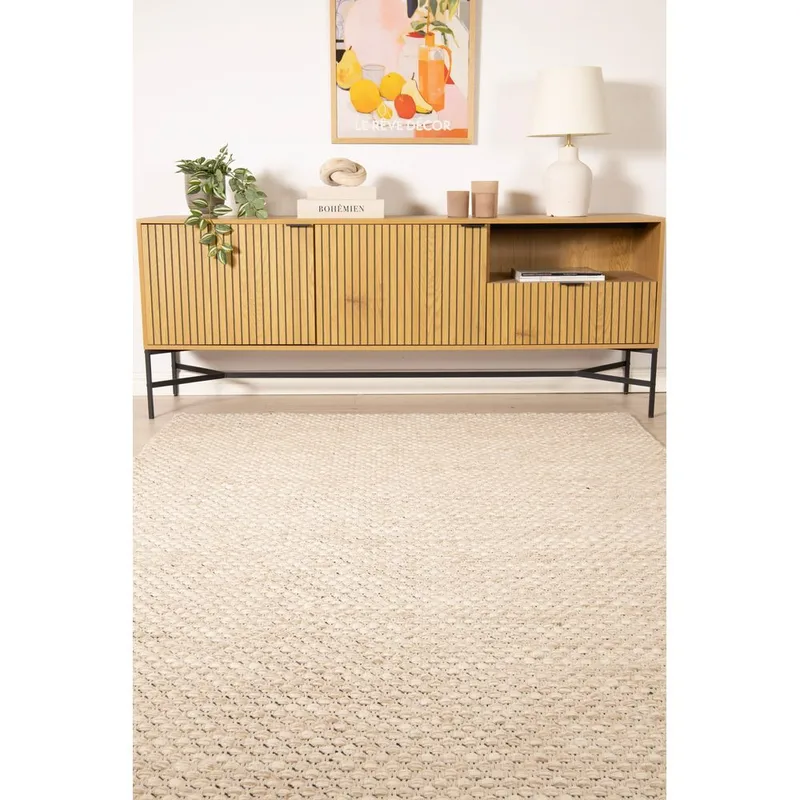 Ullmatta Vasa - 240x340 cm, Natur - Textilier & mattor - Mattor - Modern matta - Ullmattor