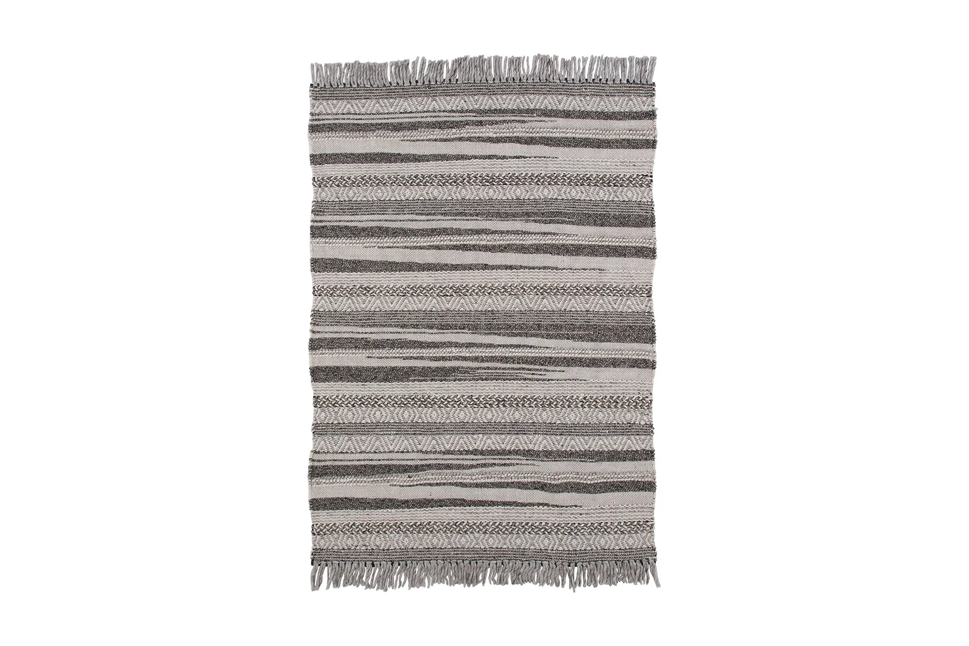 alwar ullmatta 170x240 cm - mörkgrå