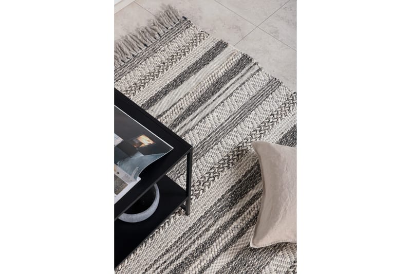 Alwar Ullmatta 170x240 cm - Mörkgrå - Textilier & mattor - Mattor - Modern matta - Ullmattor