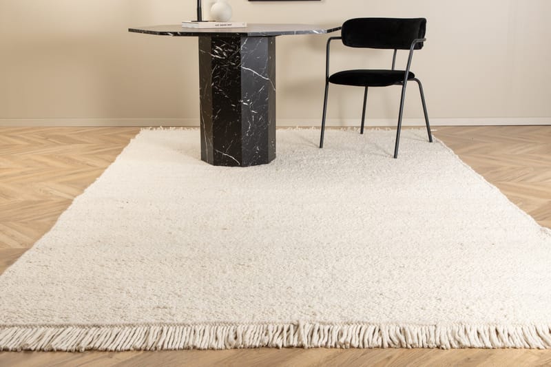Betina Ullmatta 200x300 cm - Vit - Textilier & mattor - Mattor - Modern matta - Ullmattor