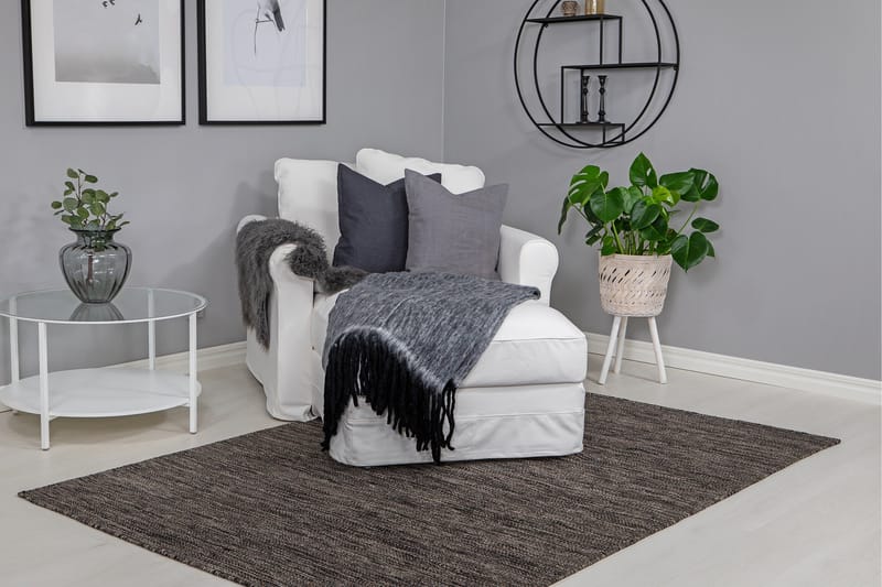 Birka Ullmatta 240x340 cm - Antracit - Textilier & mattor - Mattor - Modern matta - Ullmattor