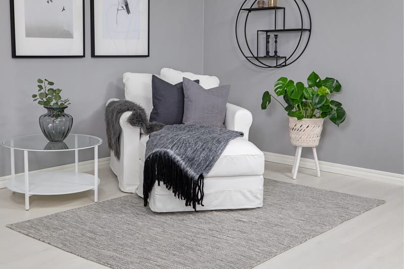 Birka Ullmatta 240x340 cm - Silver - Textilier & mattor - Mattor - Modern matta - Ullmattor