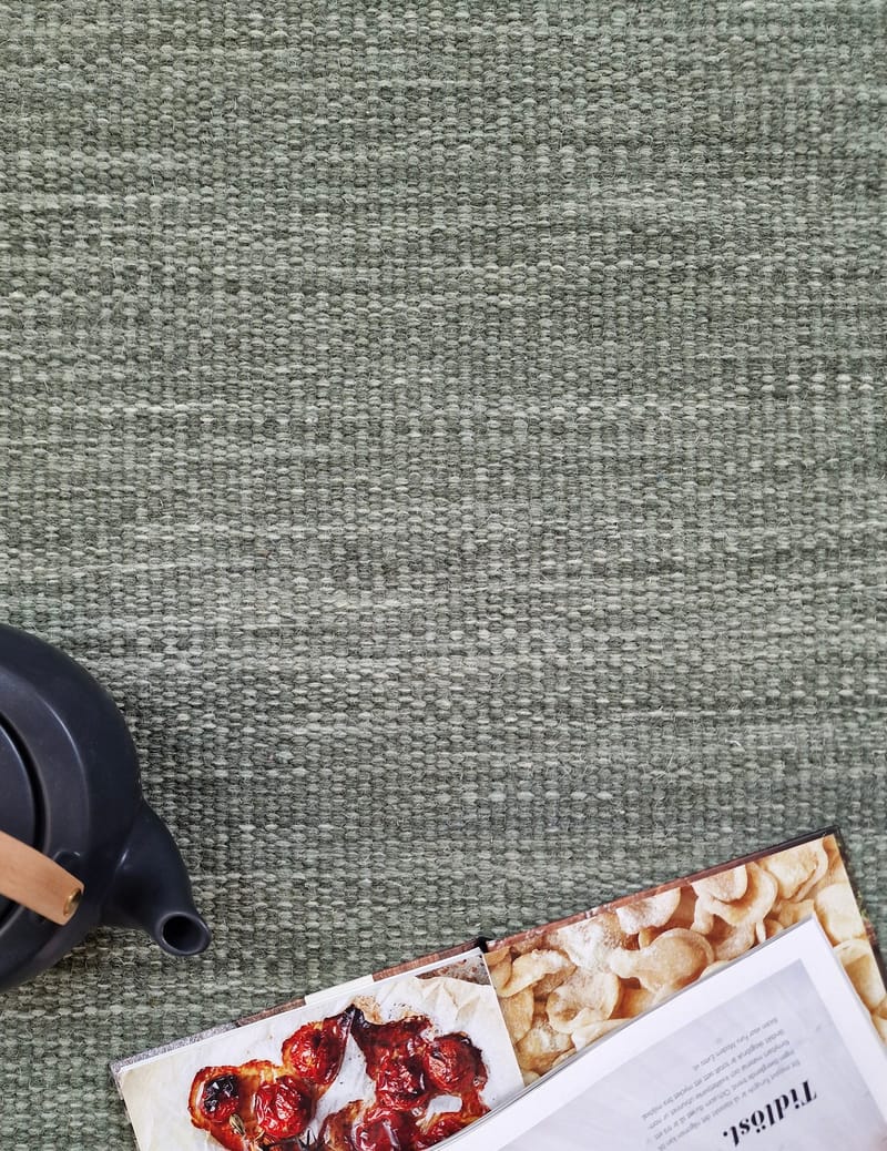 Birka Ullmatta Rektangulär 240x340 cm - Sammetsgrön - Textilier & mattor - Mattor - Modern matta - Ullmattor