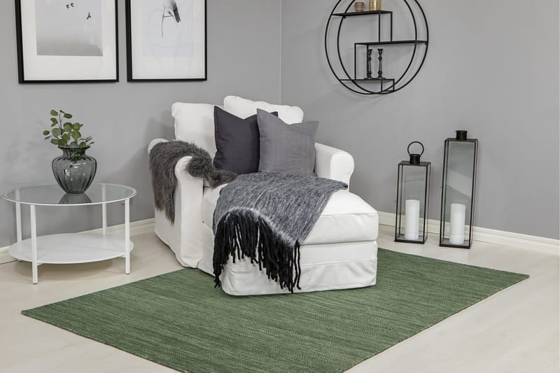 Birka Ullmatta Rektangulär 240x340 cm - Sammetsgrön - Textilier & mattor - Mattor - Modern matta - Ullmattor