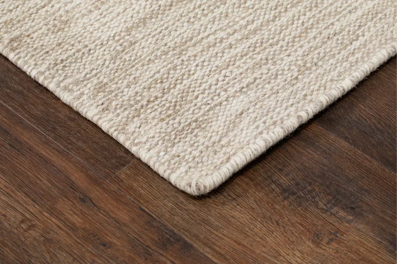 Birka Ullmatta Rektangulär 75x150 cm - Linne - Textilier & mattor - Mattor - Modern matta - Ullmattor