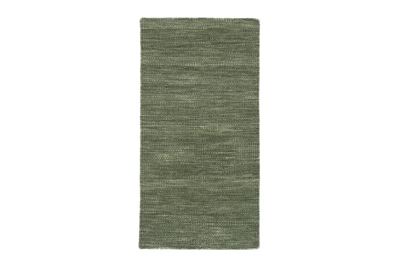 Birka Ullmatta Rektangulär 75x230 cm - Sammetsgrön - Textilier & mattor - Mattor - Modern matta - Ullmattor