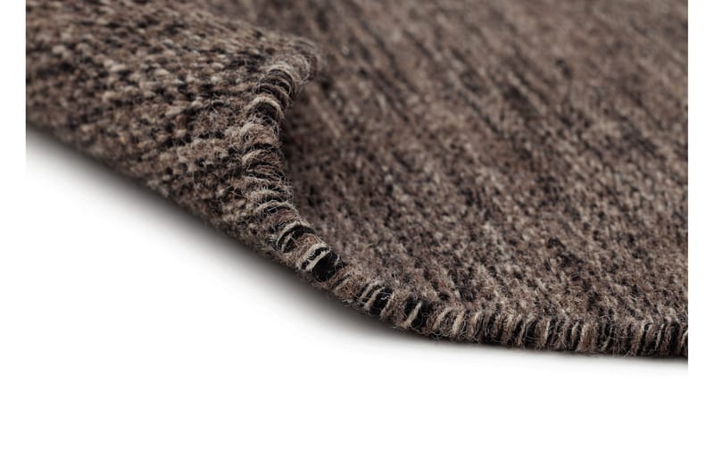 Birka Ullmatta Rund 120 - Antracit - Textilier & mattor - Mattor - Modern matta - Ullmattor