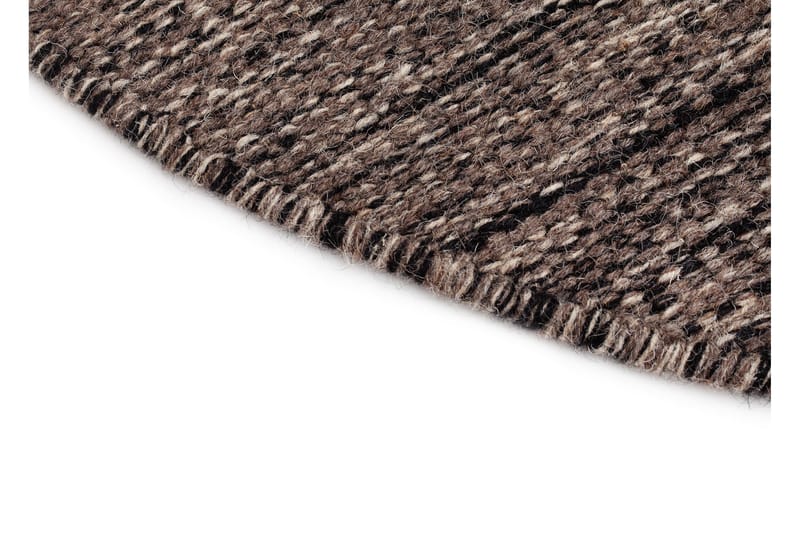 Birka Ullmatta Rund 160 - Antracit - Textilier & mattor - Mattor - Modern matta - Ullmattor