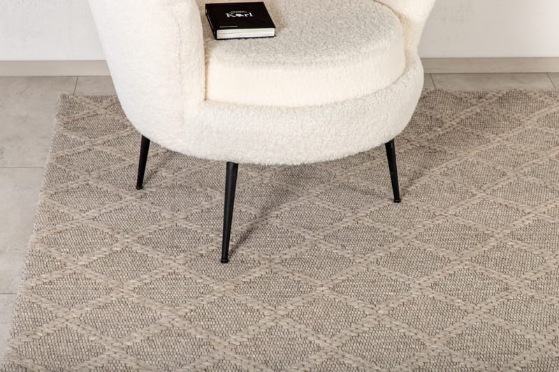 Cloudy Ullmatta 160x230 cm - Beige - Textilier & mattor - Mattor - Modern matta - Ullmattor