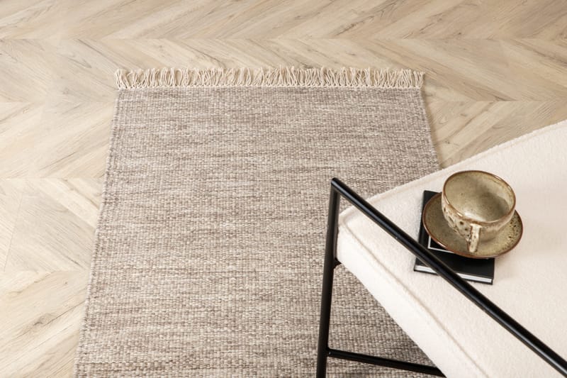 Cyrus Ullmatta 80x250 cm - Beige - Textilier & mattor - Mattor - Modern matta - Ullmattor