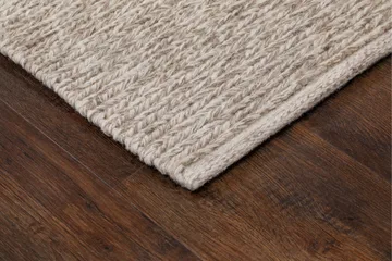 Dalarö Ullmatta 160x230 cm Rektangulär - Beige - Textilier & mattor - Mattor - Modern matta - Ullmattor