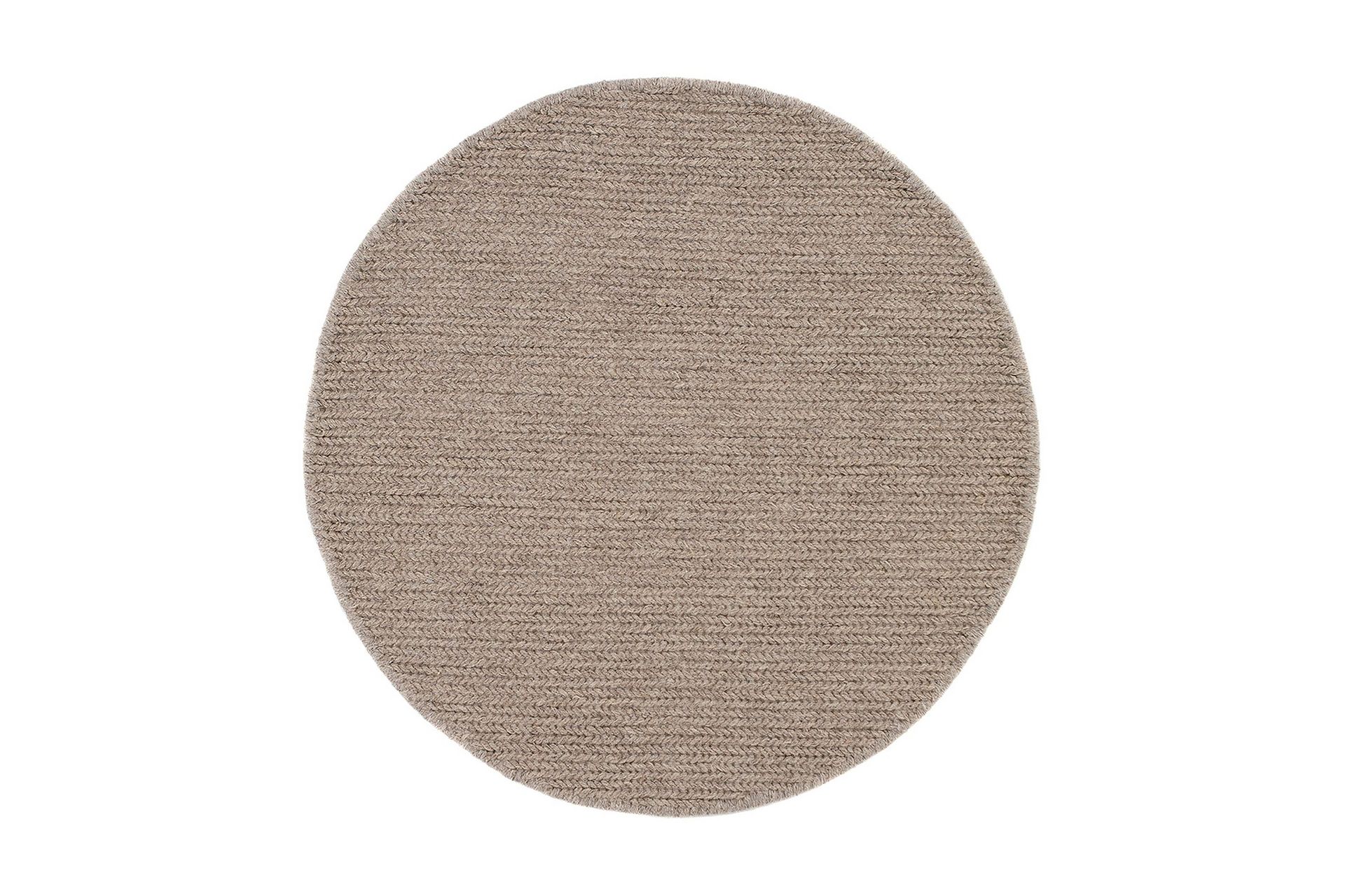 Dalar&ouml; Ullmatta 240 cm Rund - Linne