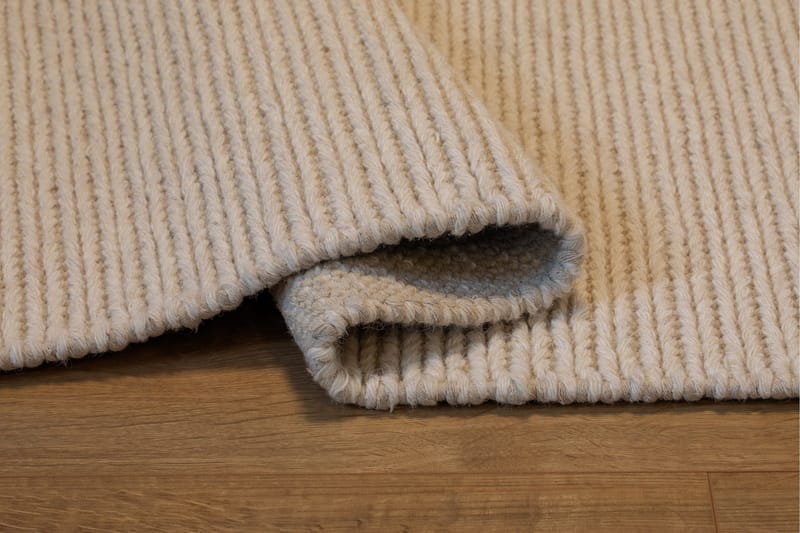 Dalarö Ullmatta 300 cm Rund - Vit - Textilier & mattor - Mattor - Modern matta - Ullmattor