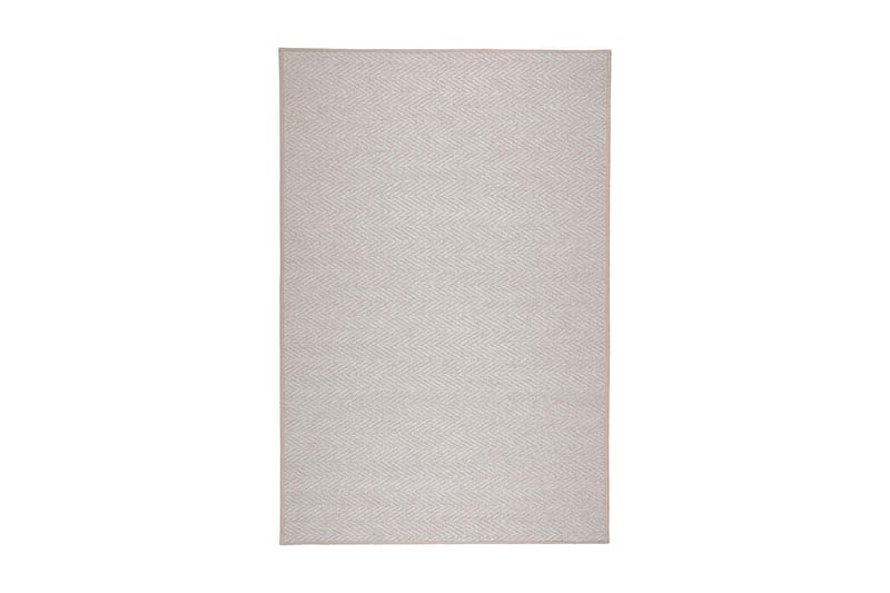 ELSA Matta Rund 133 cm Beige - Ullmattor