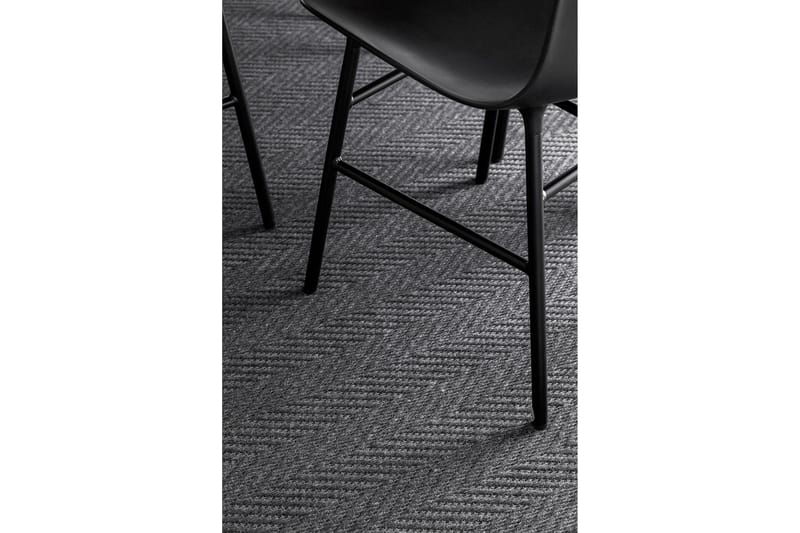 Elsa Matta 80x200 cm Svart - Vm Carpet - Textilier & mattor - Mattor - Modern matta - Ullmattor