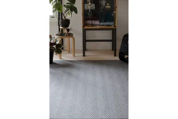 Elsa Matta 80x300 cm Grå - Vm Carpet - Textilier & mattor - Mattor - Modern matta - Ullmattor