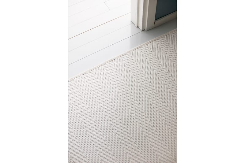 Elsa Matta 80x300 cm Vit - Vm Carpet - Textilier & mattor - Mattor - Modern matta - Ullmattor