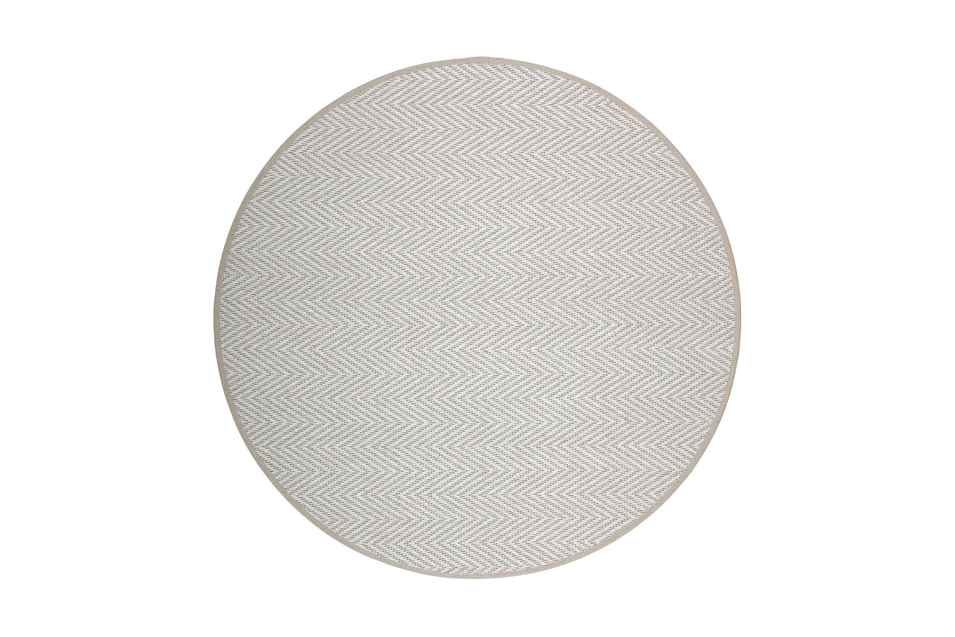 ELSA Matta Rund 133 cm Beige - Vm Carpet - Textilier & mattor - Mattor - Modern matta - Ullmattor