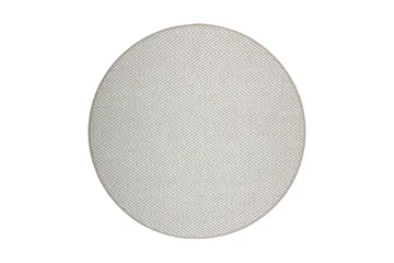 Elsa Matta Rund 133 cm Beige