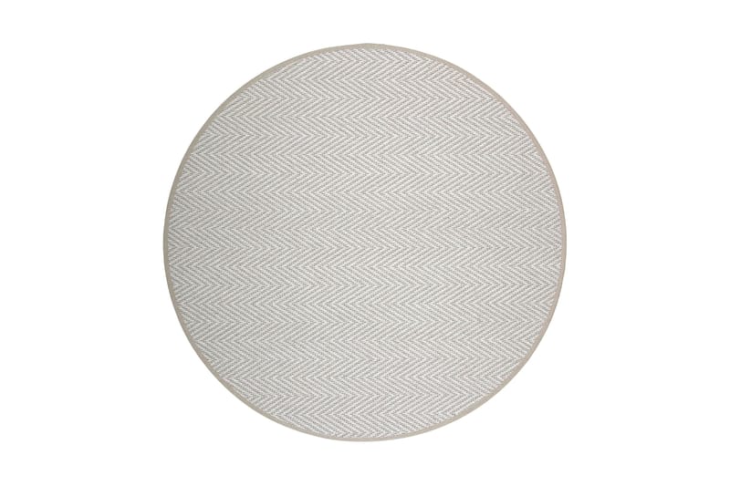 ELSA Matta Rund 160 cm Beige - Vm Carpet - Ullmattor