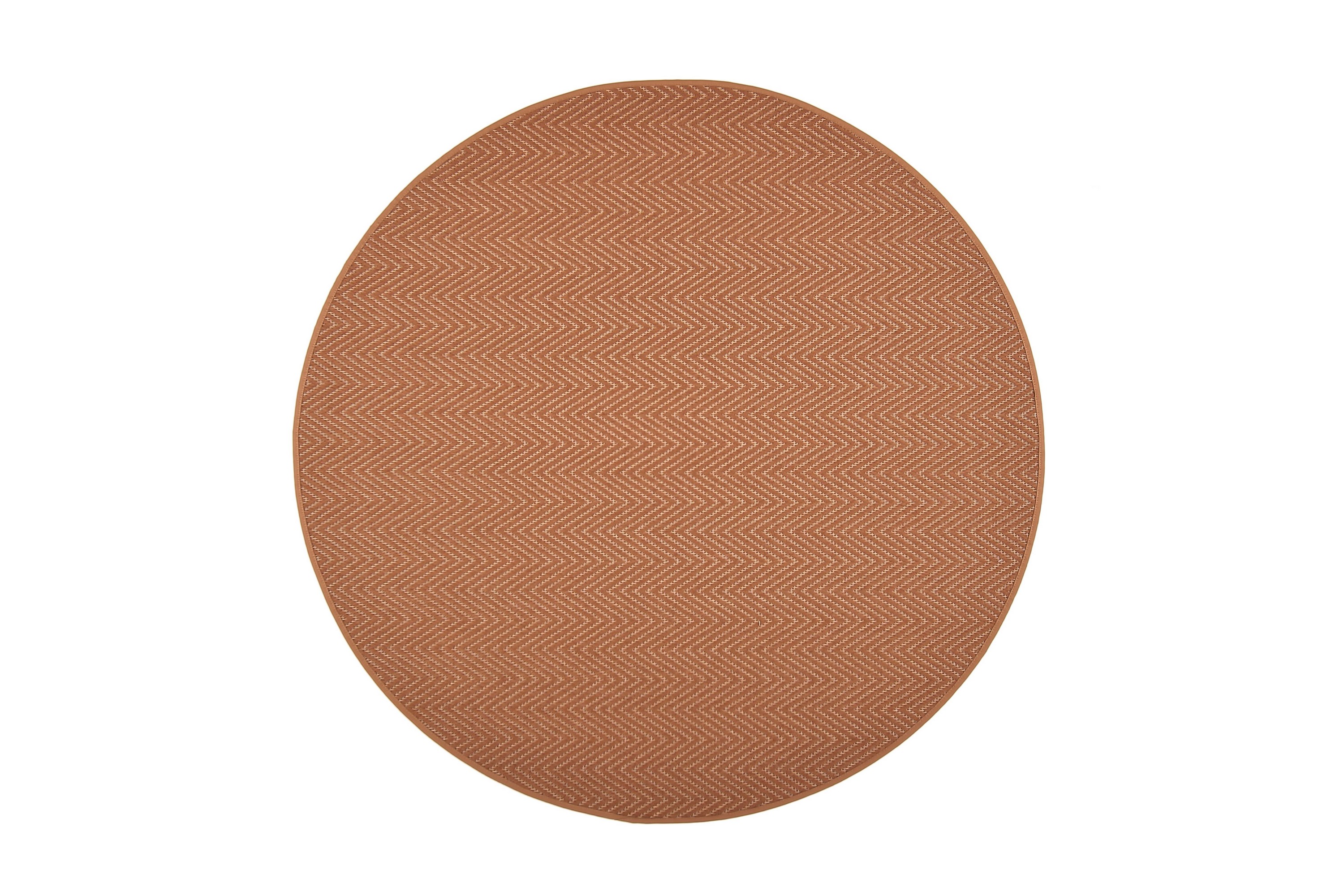 elsa matta rund 160 cm koppar - vm carpet