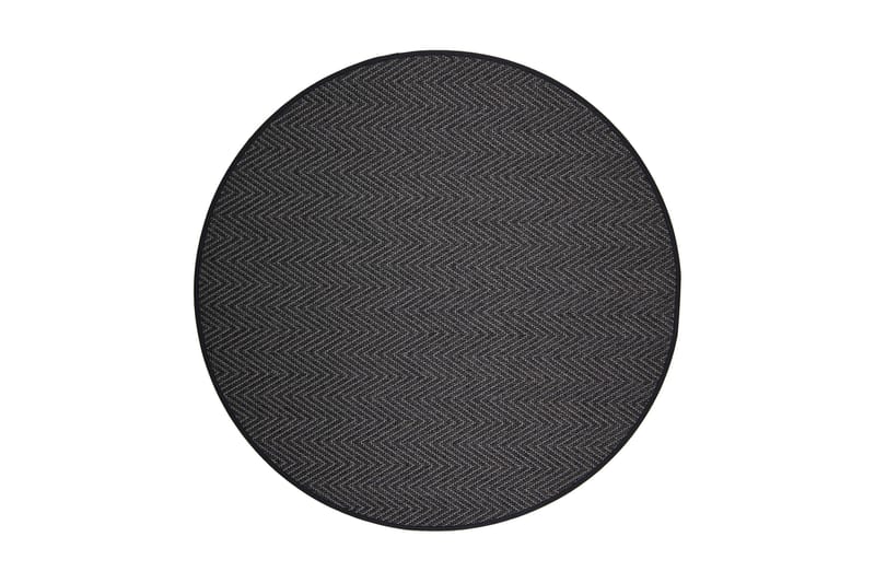 ELSA Matta Rund 160 cm Svart - Vm Carpet - Textilier & mattor - Mattor - Modern matta - Ullmattor