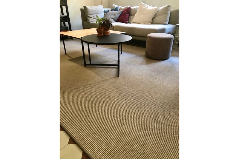 Esmeralda Matta 80x200 cm Beige - Vm Carpet - Textilier & mattor - Mattor - Modern matta - Ullmattor