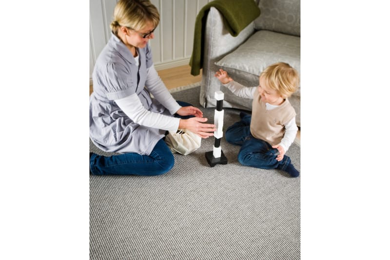 Esmeralda Matta 80x250 cm Grå - Vm Carpet - Textilier & mattor - Mattor - Modern matta - Ullmattor