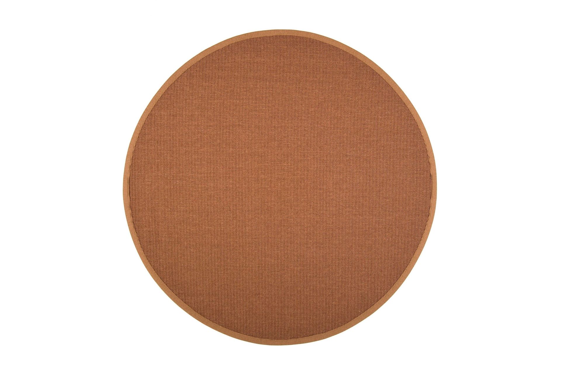 Esmeralda Matta Rund 160 cm Koppar - Vm Carpet