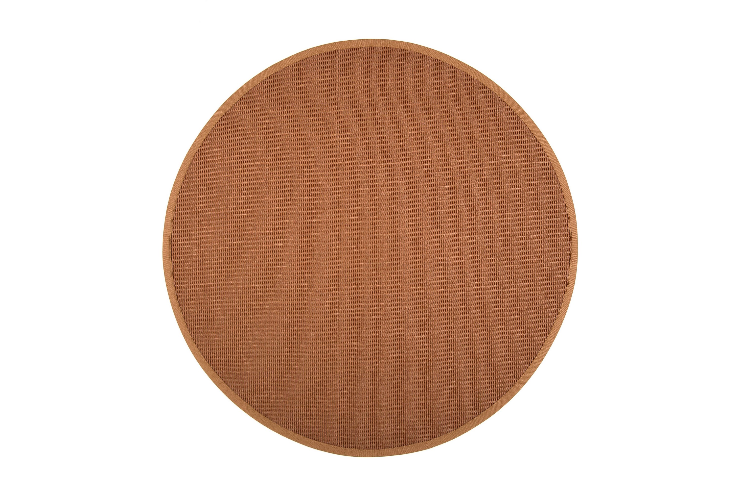 esmeralda matta rund 200 cm koppar - vm carpet