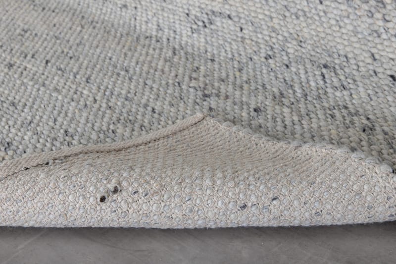 Ganga Ullmatta 200x300 - Vit/Grå - Textilier & mattor - Mattor - Modern matta - Ullmattor