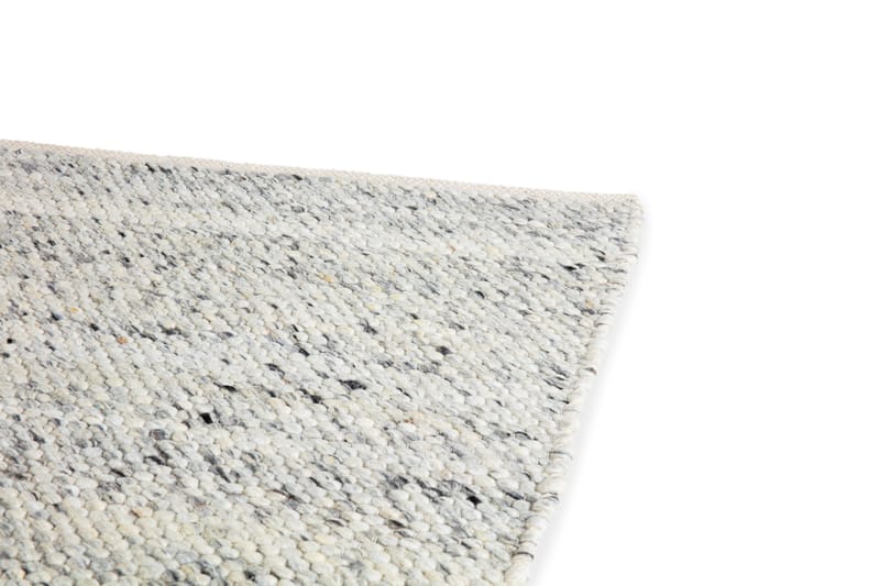 Ganga Ullmatta 200x300 - Vit/Grå - Textilier & mattor - Mattor - Modern matta - Ullmattor