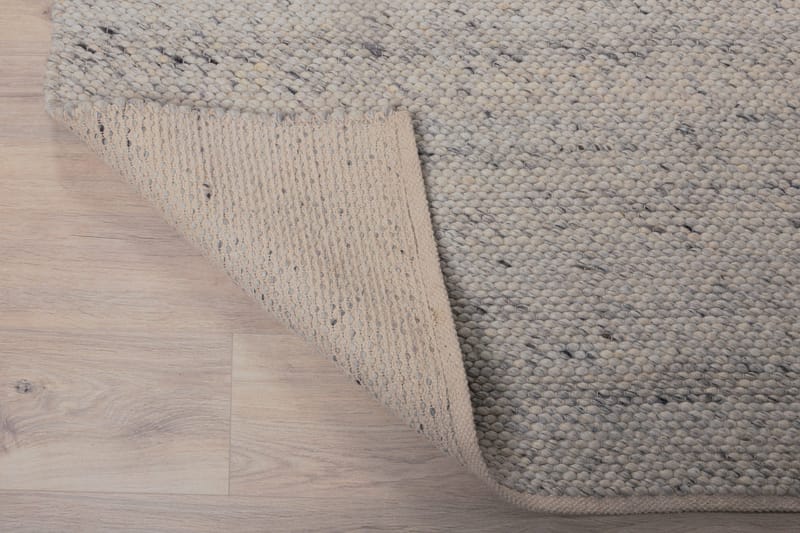 Ganga Ullmatta 200x300 - Vit/Grå - Textilier & mattor - Mattor - Modern matta - Ullmattor