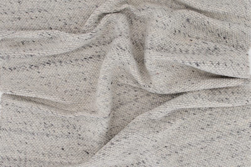 Ganga Ullmatta 200x300 - Vit/Grå - Textilier & mattor - Mattor - Modern matta - Ullmattor