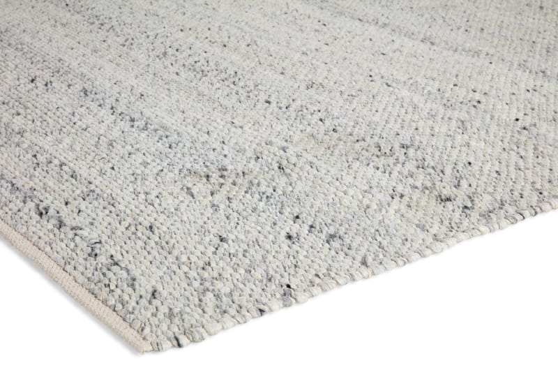 Ganga Ullmatta 200x300 - Vit/Grå - Textilier & mattor - Mattor - Modern matta - Ullmattor