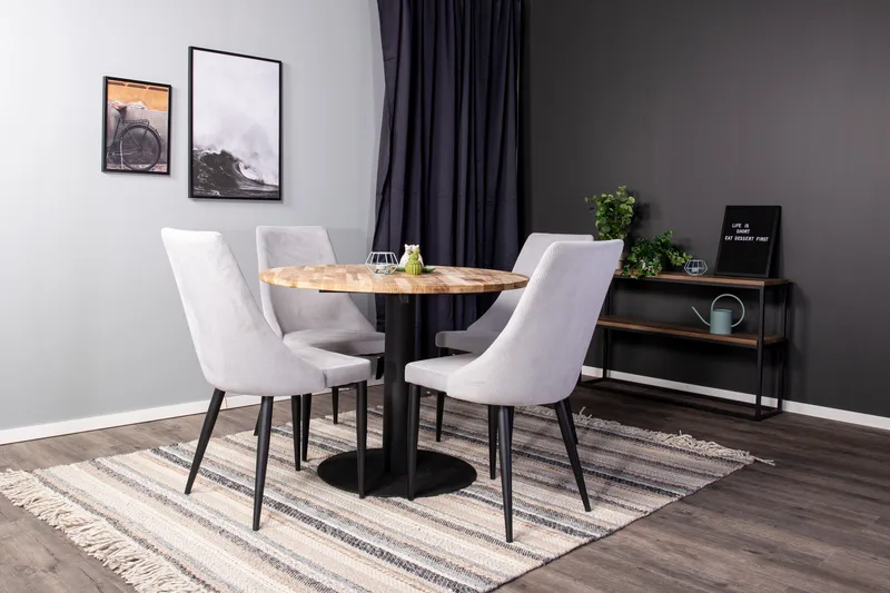 Gudha Ullmatta 170x240 cm - Beige/Blå - Textilier & mattor - Mattor - Modern matta - Ullmattor