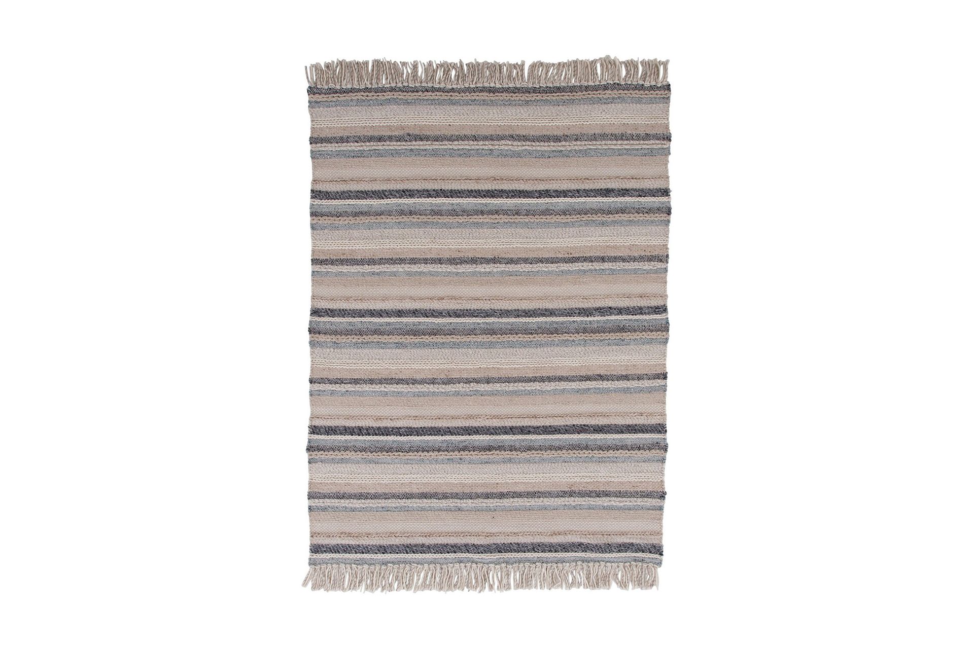 Gudha Ullmatta 170x240 cm - Beige/Bl&aring;