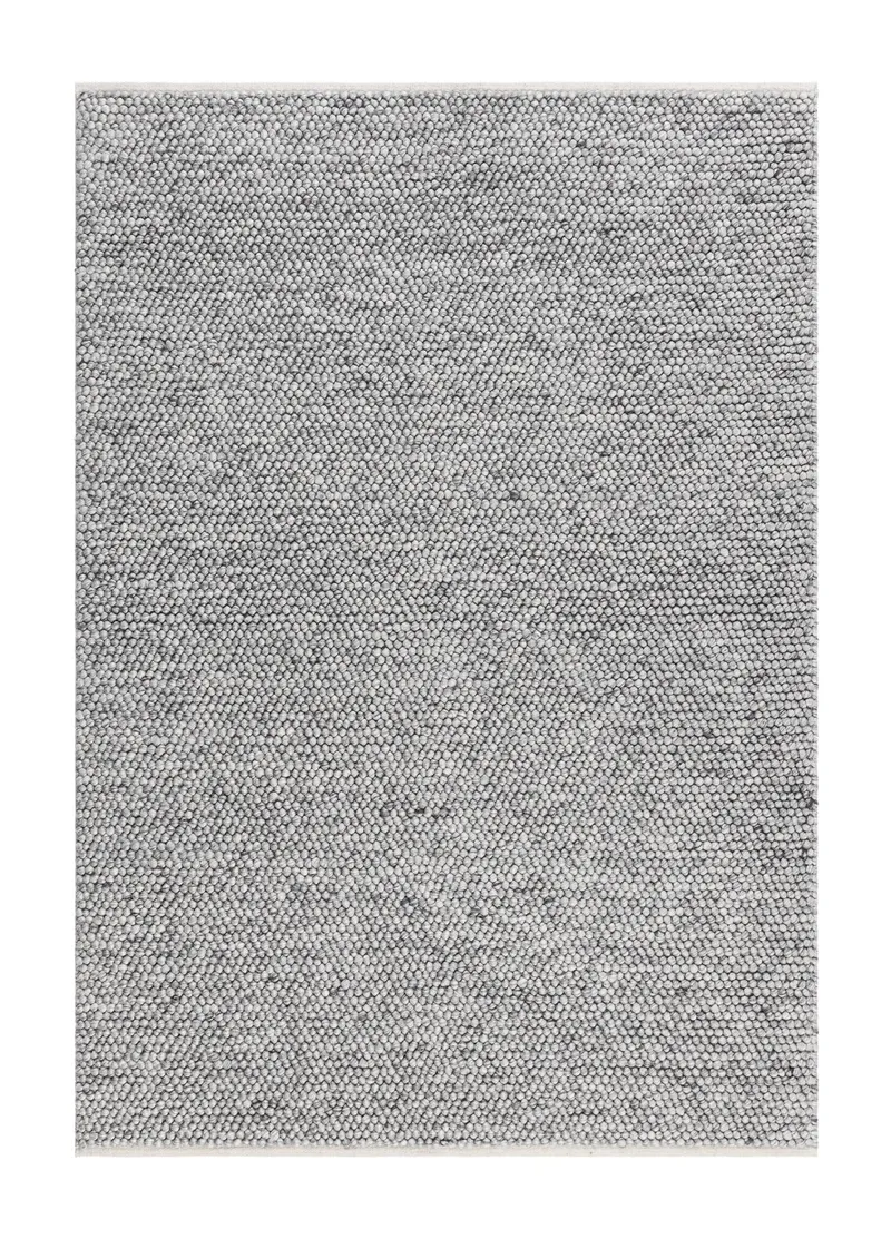 Handvävd Matta Bubble 140x200 cm, Grå