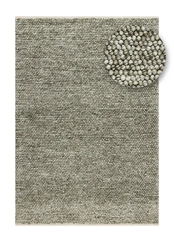 Handvävd Matta Bubble 240x340 cm - Olivgrön - Textilier & mattor - Mattor - Modern matta - Ullmattor