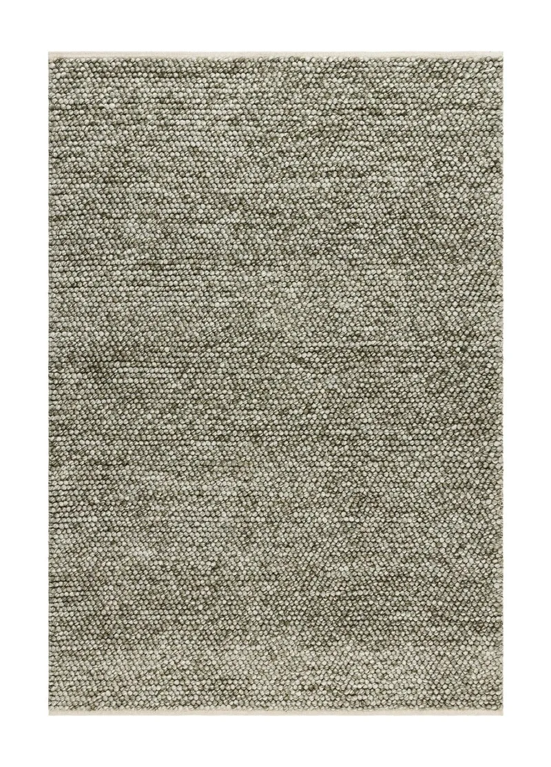 Handvävd Matta Bubble 240x340 cm, Olivgrön