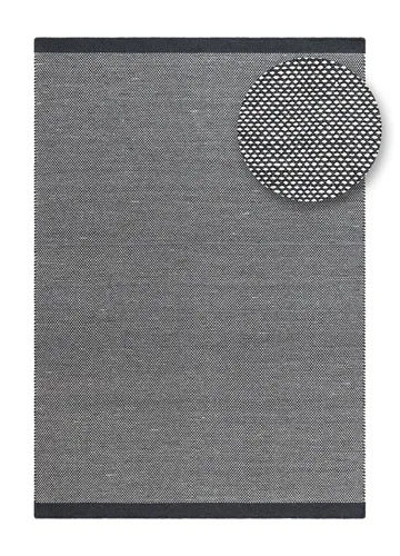 Handvävd Matta Sandhamn 160x230 cm - Indigoblå - Textilier & mattor - Mattor - Modern matta - Ullmattor