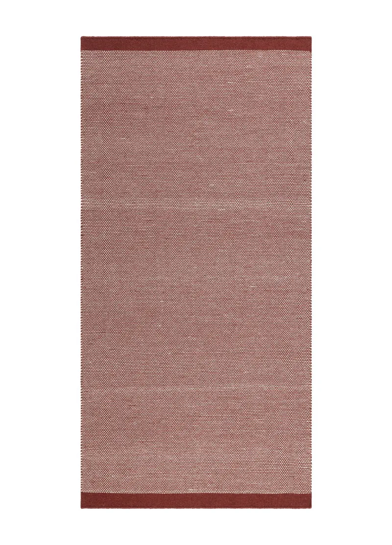 Handvävd Matta Sandhamn 75x150 cm, Marsala