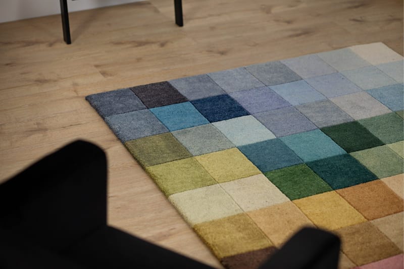 Insignia Ullmatta 170x240 cm - Flerfärgad - Textilier & mattor - Mattor - Modern matta - Ullmattor