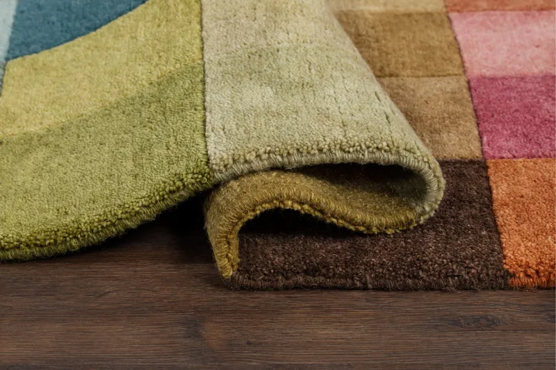 Insignia Ullmatta 170x240 cm - Flerfärgad - Textilier & mattor - Mattor - Modern matta - Ullmattor