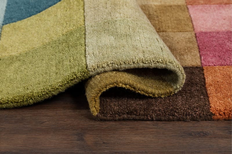 Insignia Ullmatta 170x240 cm - Flerfärgad - Textilier & mattor - Mattor - Modern matta - Ullmattor