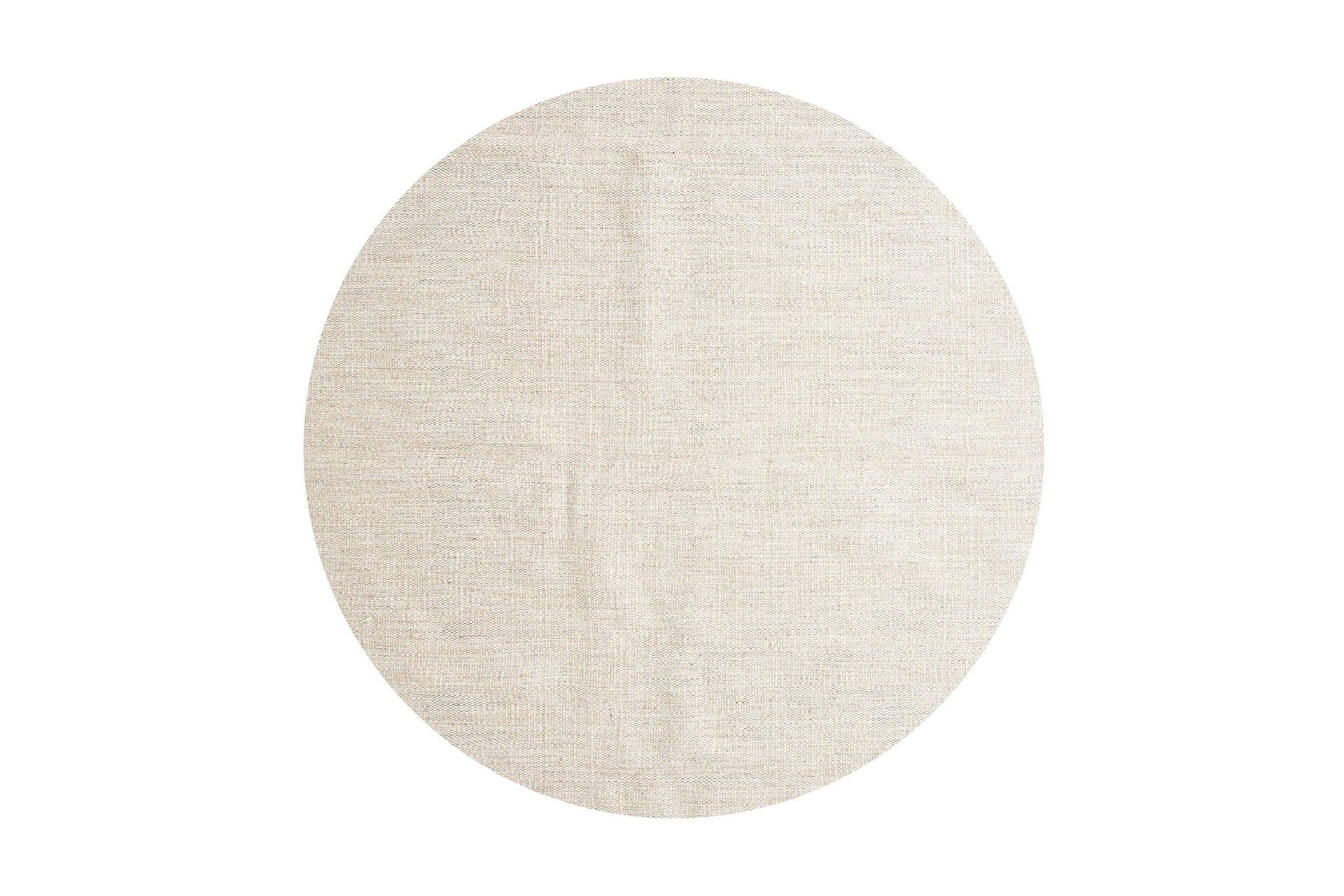 Jaipur Ullmatta Rund 200 cm - Beige