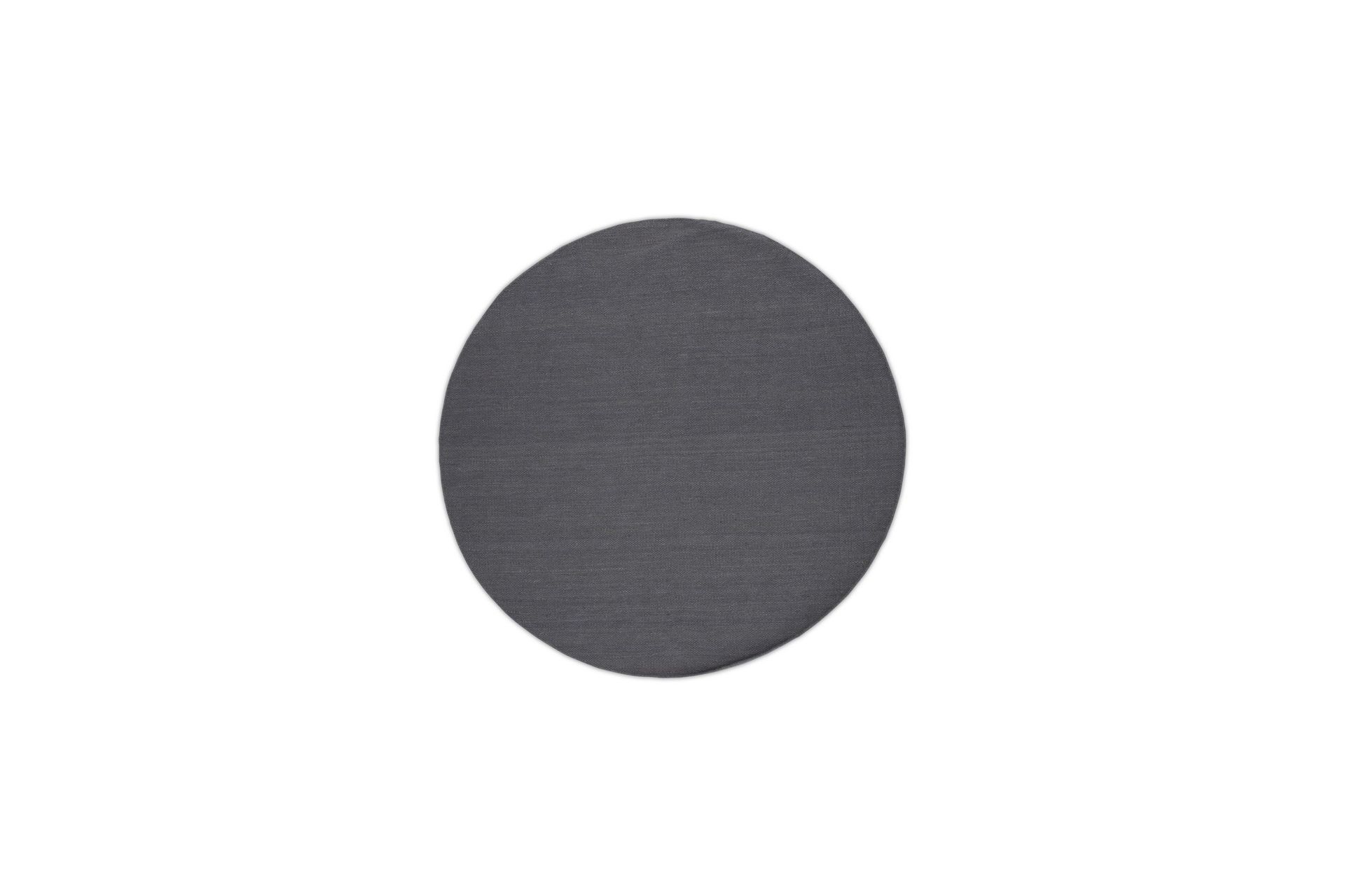 Jaipur Ullmatta Rund 200 cm - Ljusgr&aring;