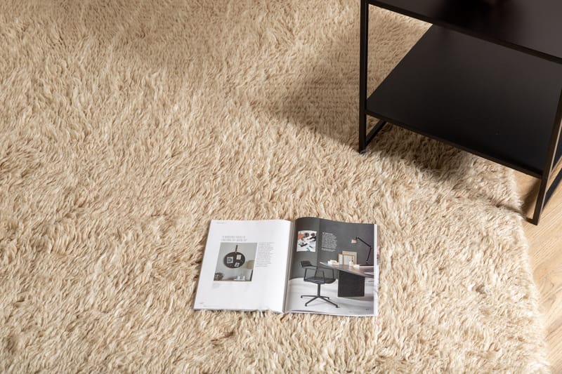 Leiko Ullmatta 160x230 cm - Beige - Textilier & mattor - Mattor - Modern matta - Ullmattor